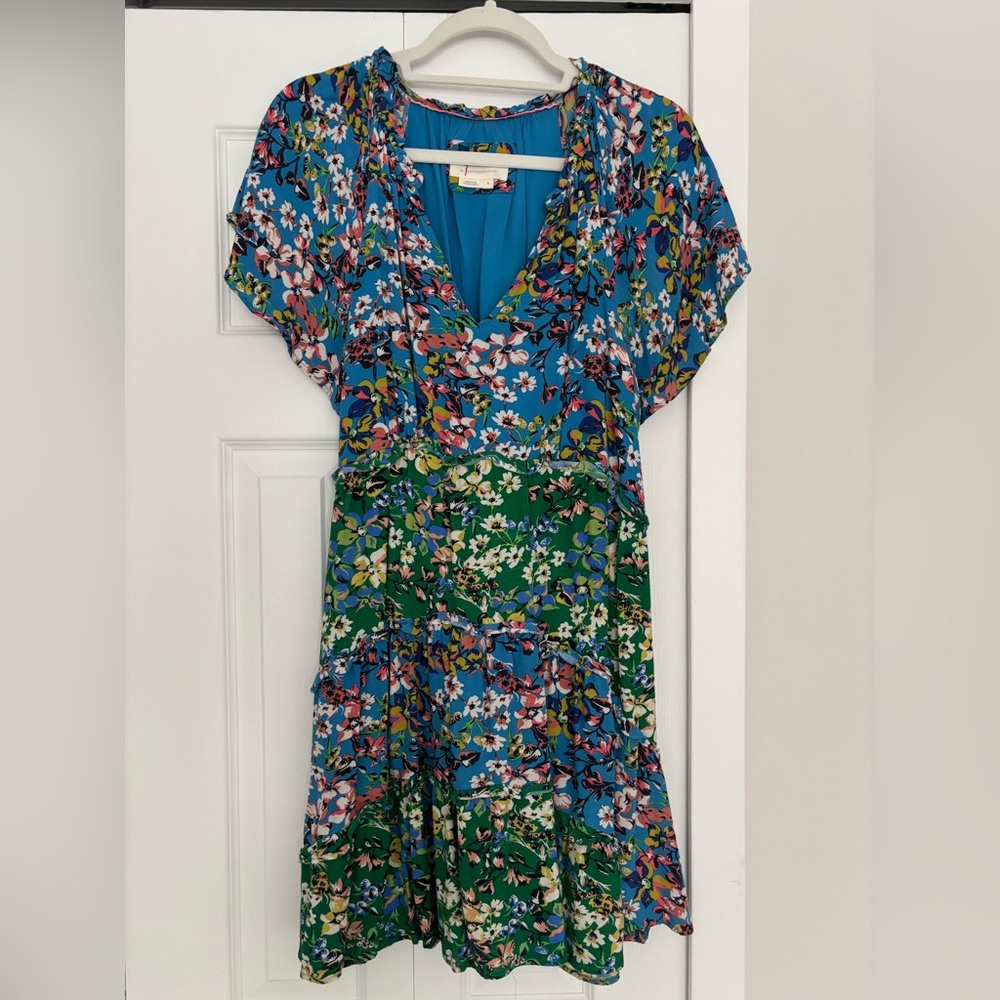 Floral V-Neck Dress